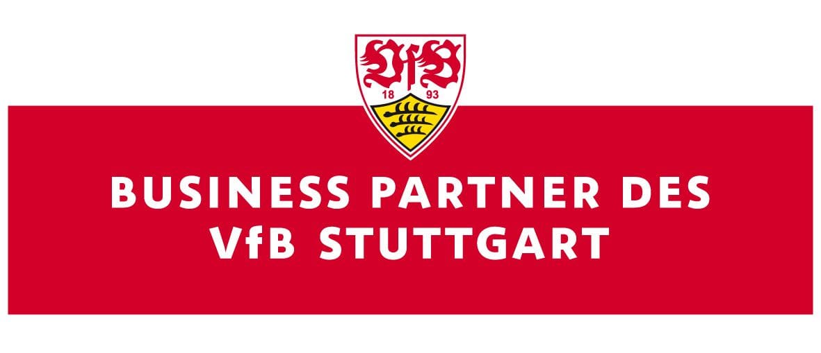 Dr. Drescher als Business-Partner des VfB Stuttgart.